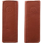 BR Coperture per Cinghie dei Staffili Pelle Morbida con Velcro Tobacco
