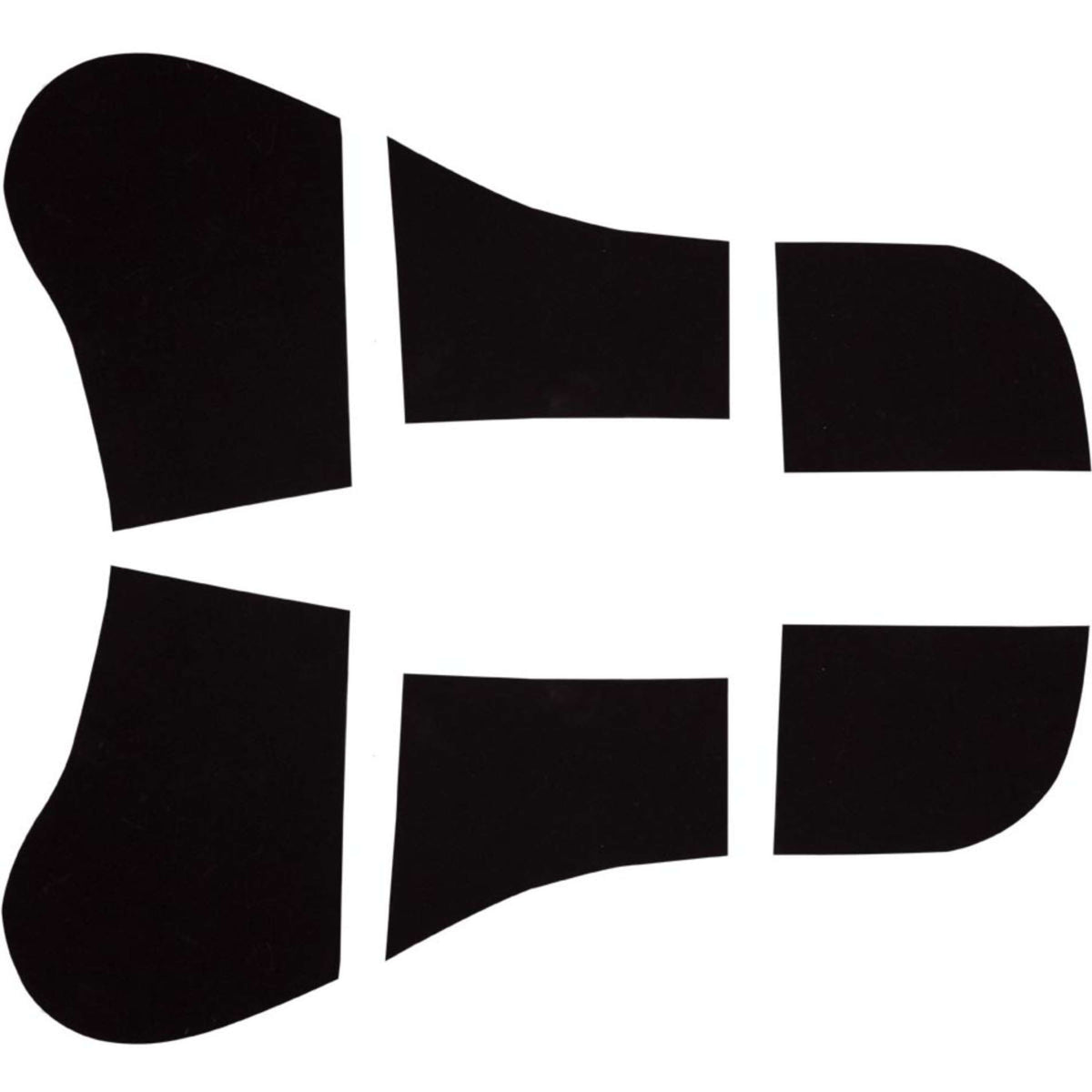 BR Sottosella Pelle di Pecora Nero/Naturale