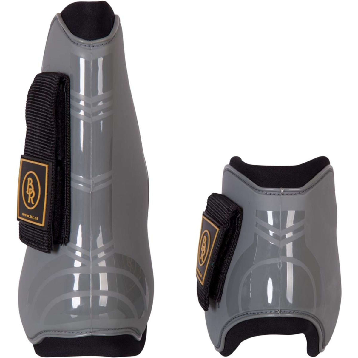 BR Stinchiere & Paraglomi & Paratendini Set Pro Tech Pu Neoprene Grigio