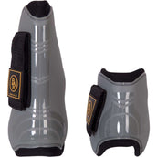 BR Stinchiere & Paraglomi & Paratendini Set Pro Tech Pu Neoprene Grigio