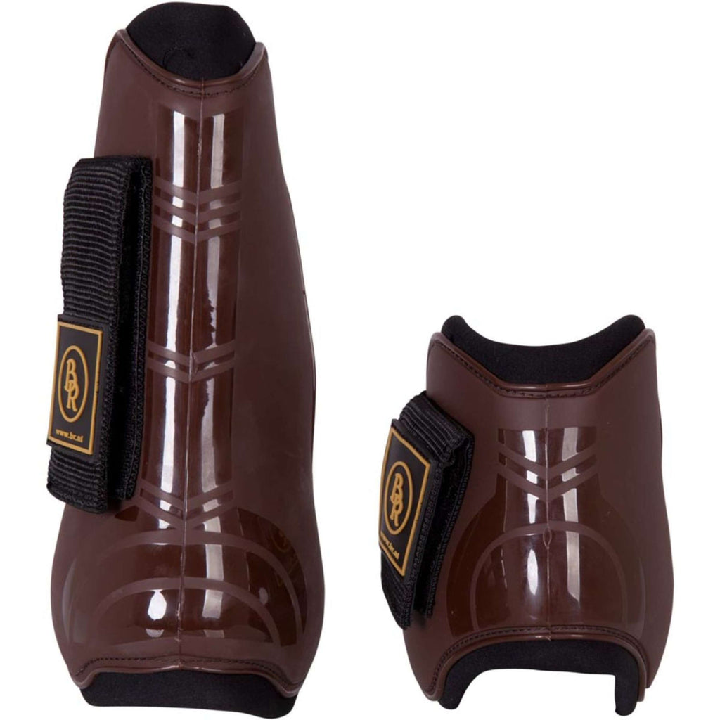 BR Stinchiere & Paraglomi & Paracolpi Set Pro Tech PU Neoprene Marrone