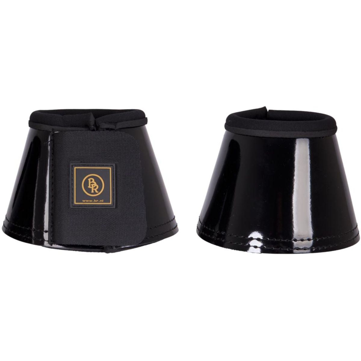 BR Stivaletti a Campana Lacquer Nero