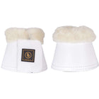 BR Stivaletti a Campana Sheepskin Bianco