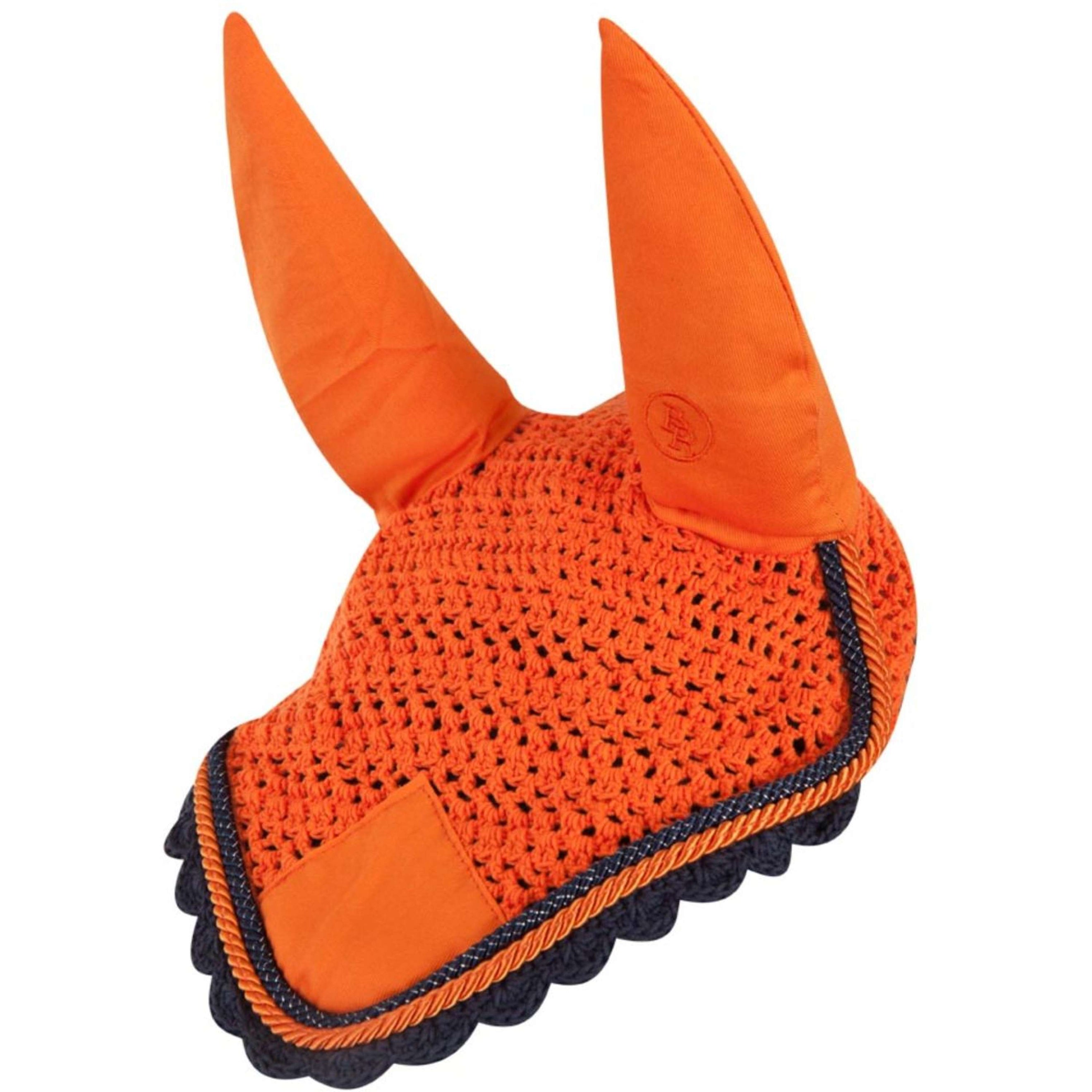 BR Velo Anti-Mosche Event Cotone con Orecchie Sunset Orange
