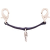 Premiere Pezzo di morso per longeing Perlon Blu