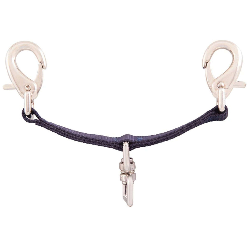 Premiere Pezzo di morso per longeing Perlon Blu