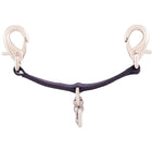 Premiere Pezzo di morso per longeing Perlon Blu