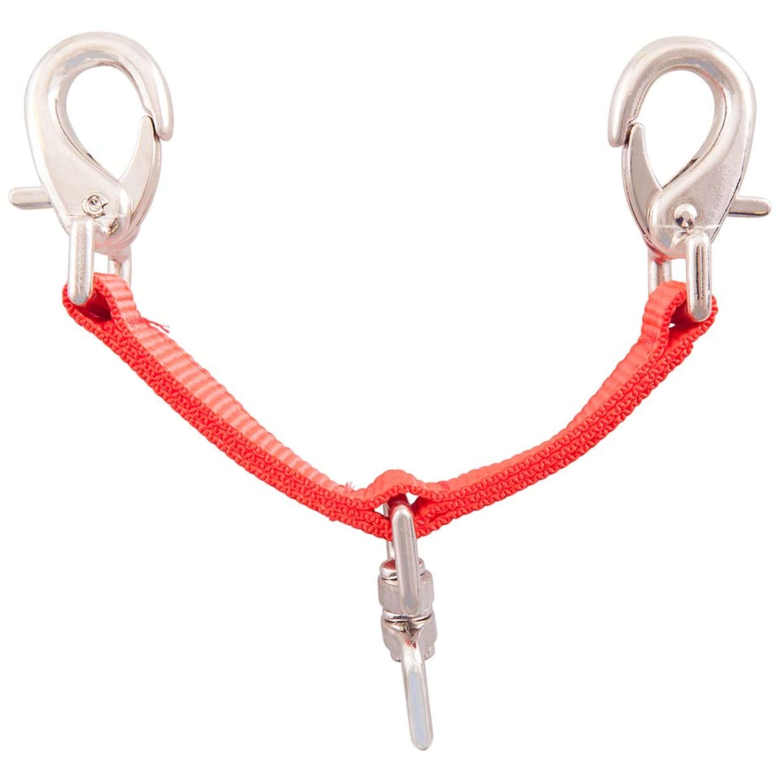 Premiere Pezzo di morso per longeing Perlon Rosso Premiere Pezzo di morso per longeing Perlon Rosso