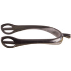 Metalab Speroni con bottone Sintetico con Parte di Gomma Nero/Grigio