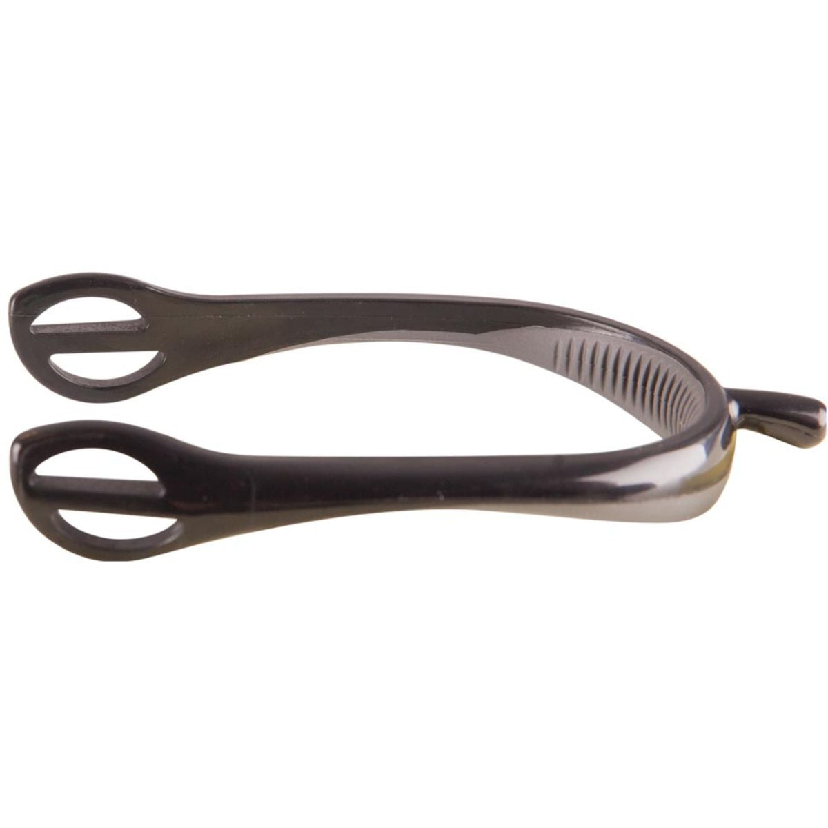 Metalab Sporen Sintetico con Parte di Gomma Nero/Grigio