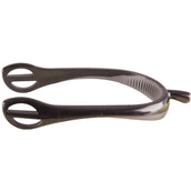 Metalab Sporen Sintetico con Parte di Gomma Nero/Grigio