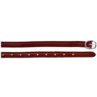 BR Cinghie per speroni Fibbia in Acciaio Inox Foderata in Pelle Tobacco