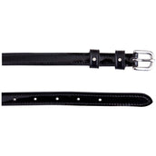 BR Cinghie per speroni Crystal Nero Argento