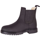 BR Jodhpurs Alaska II Nubuck con suola in gomma invernali Nero