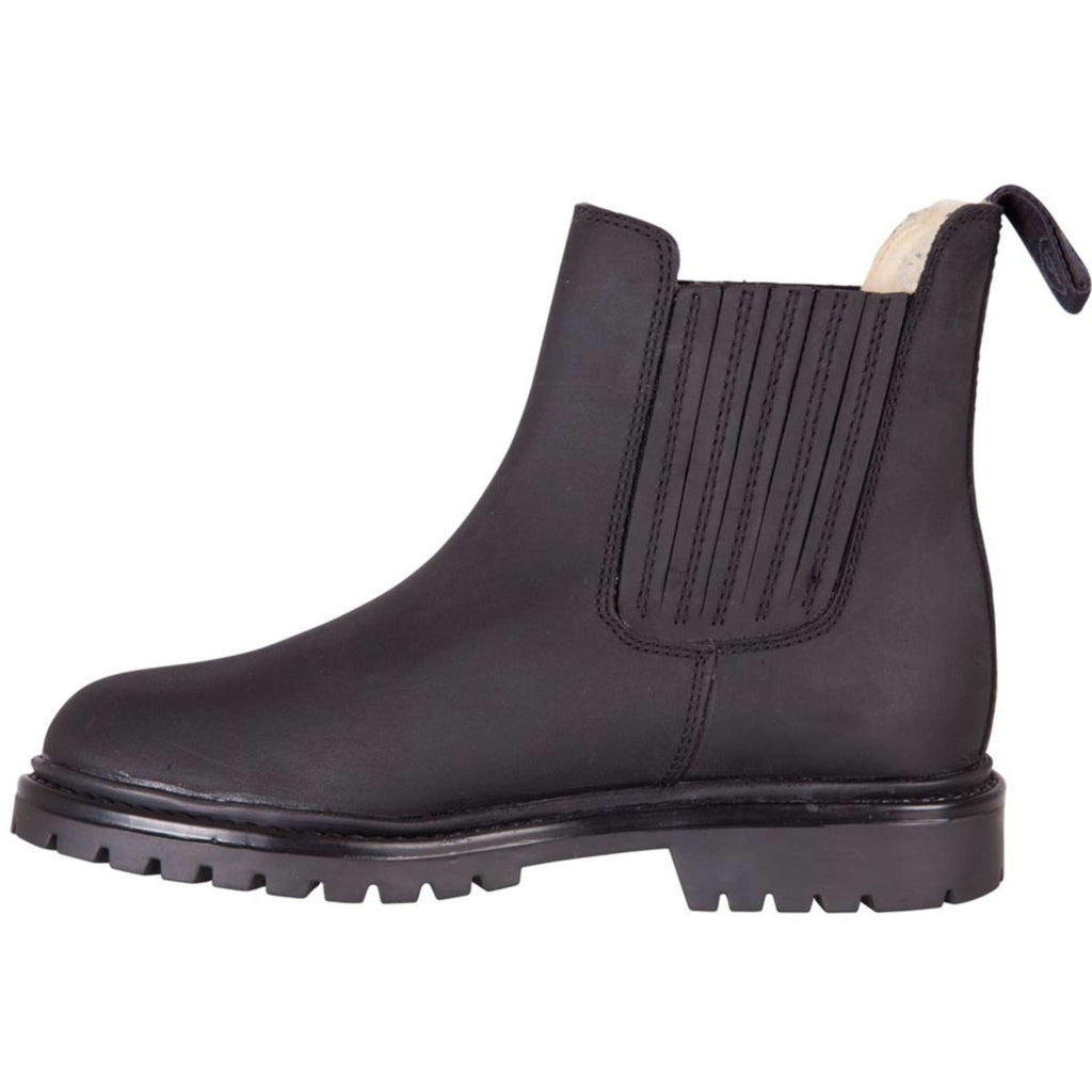 BR Jodhpurs Alaska II Nubuck con suola in gomma invernali Nero
