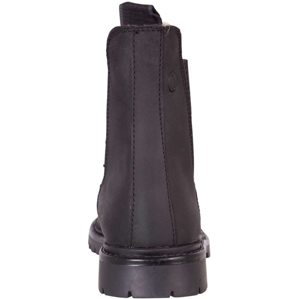 BR Jodhpurs Alaska II Nubuck con suola in gomma invernali Nero