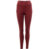 BR Leggings da Equitazione CLX Cabernet