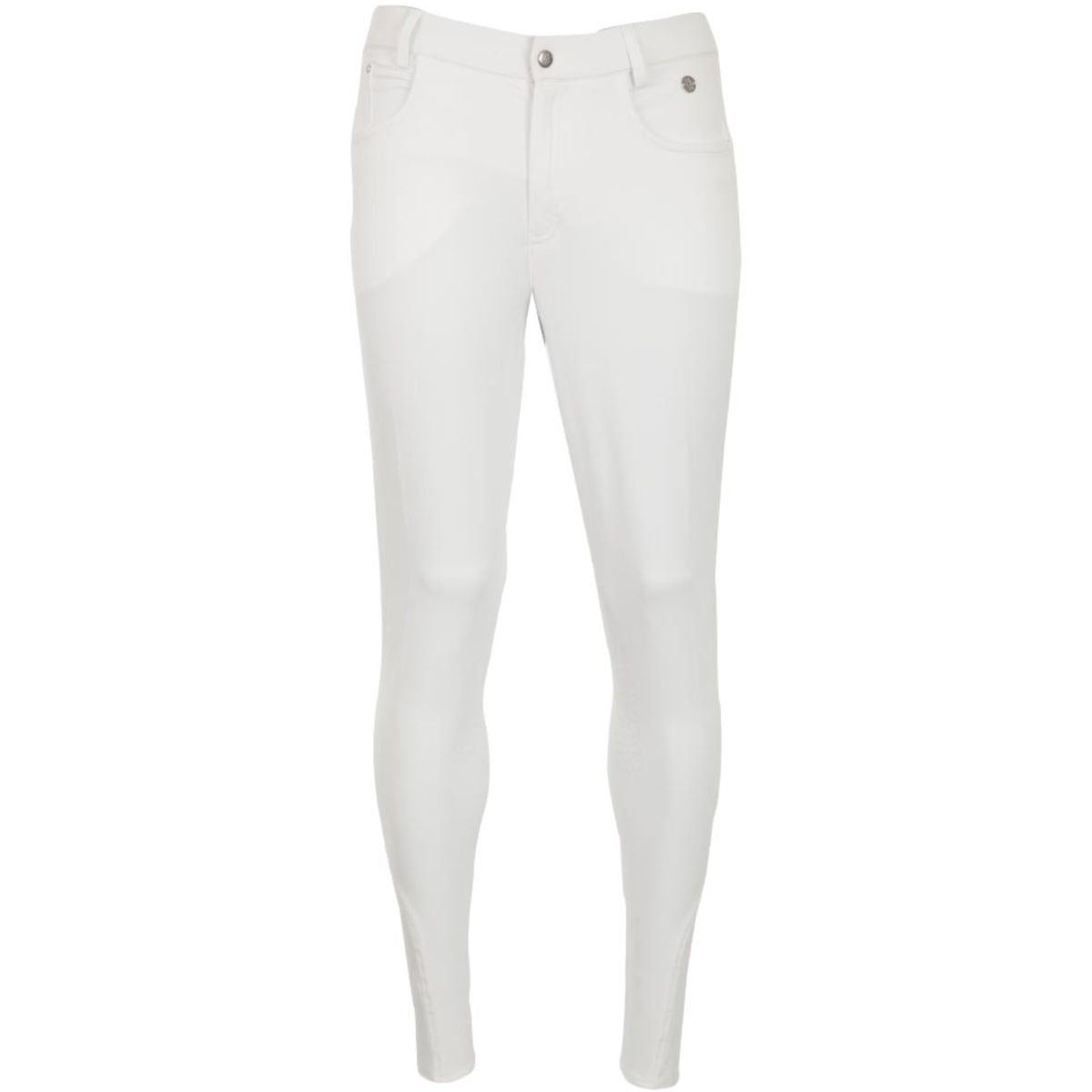 BR Pantaloni da Equitazione Leeds Bianco come la neve