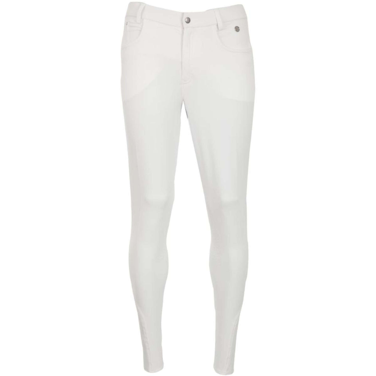 BR Pantaloni da Equitazione Leeds Bianco come la neve