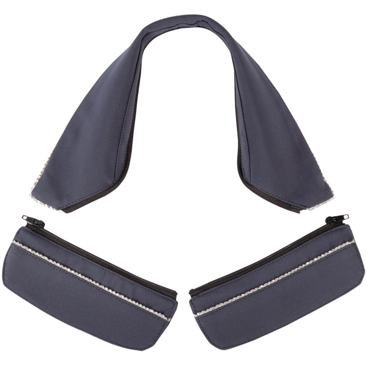 BR Collo e Patta delle Tasche Ankara Blu