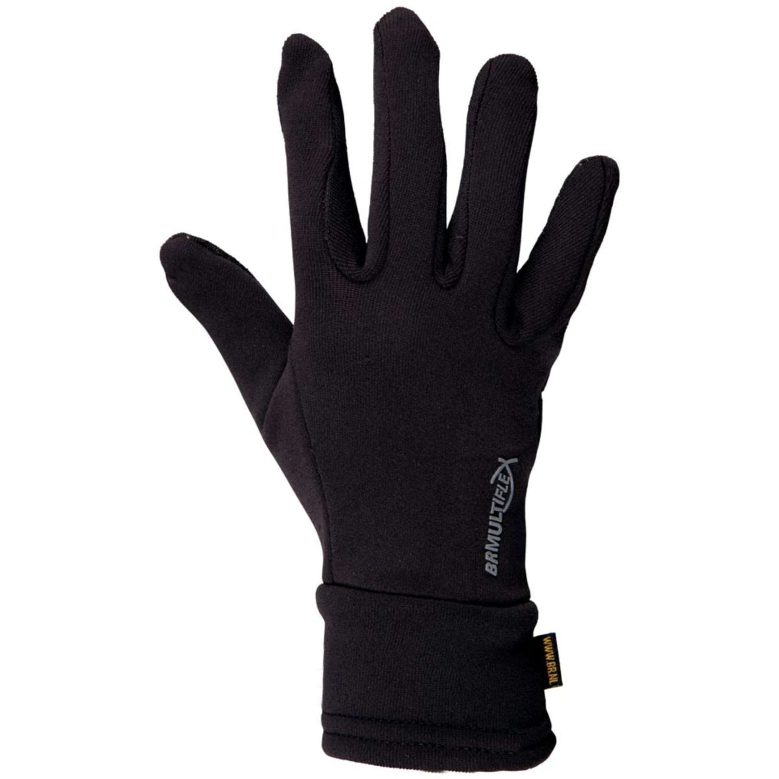BR Guanti da Equitazione Invernali Multiflex Nero