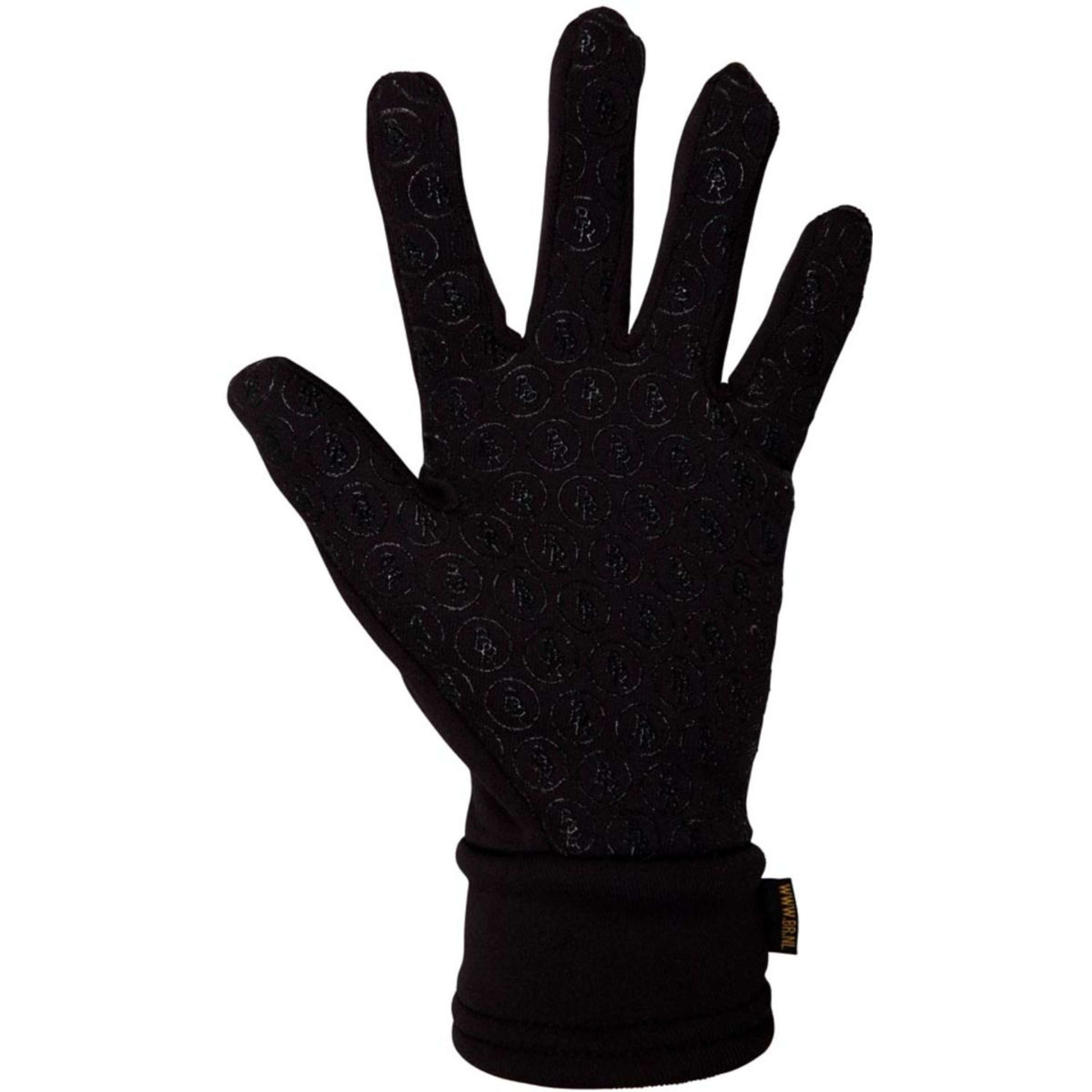 BR Guanti da Equitazione Invernali Multiflex Nero