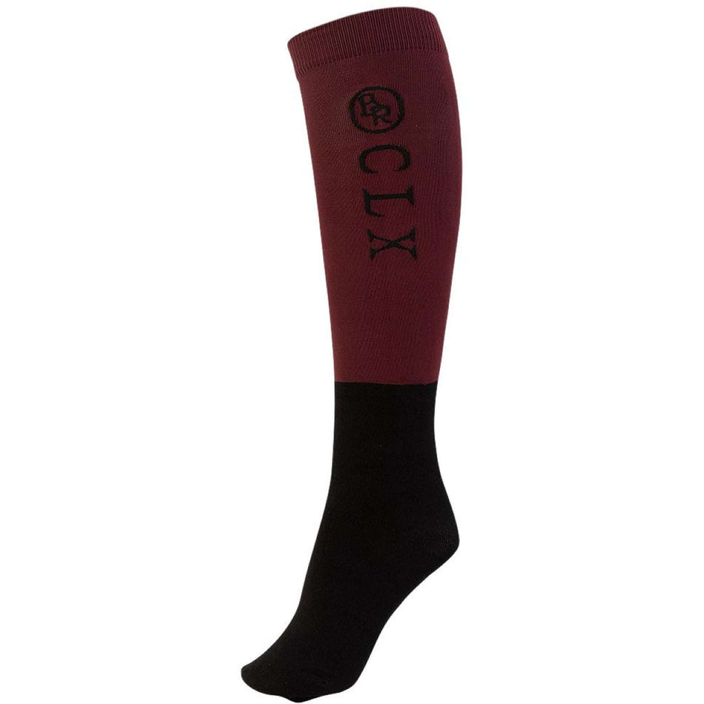 BR Calze da Equitazione CLX Set van 3 Cabernet