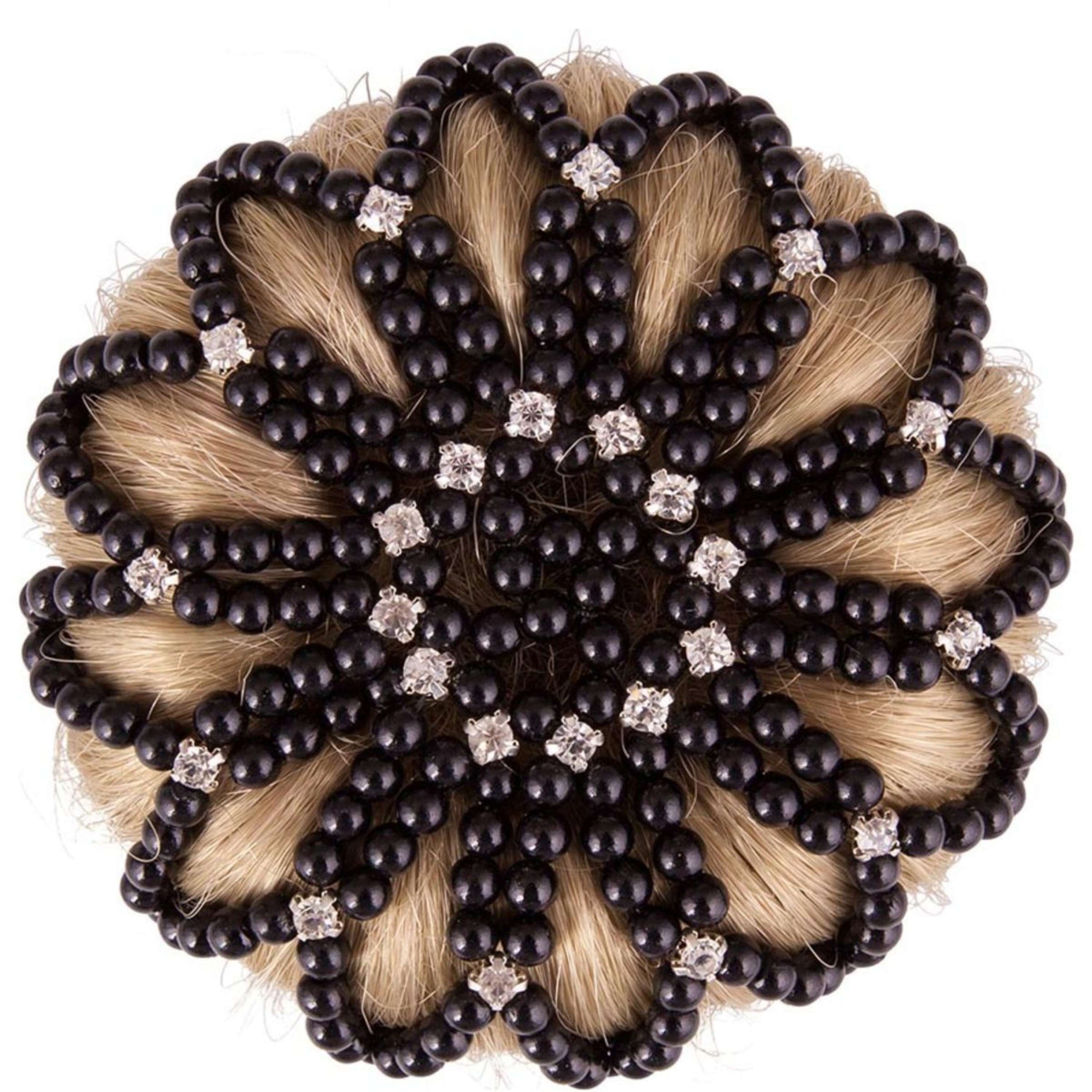 BR Rete per Capelli Pearl Diamond Nero BR Rete per Capelli Pearl Diamond Nero