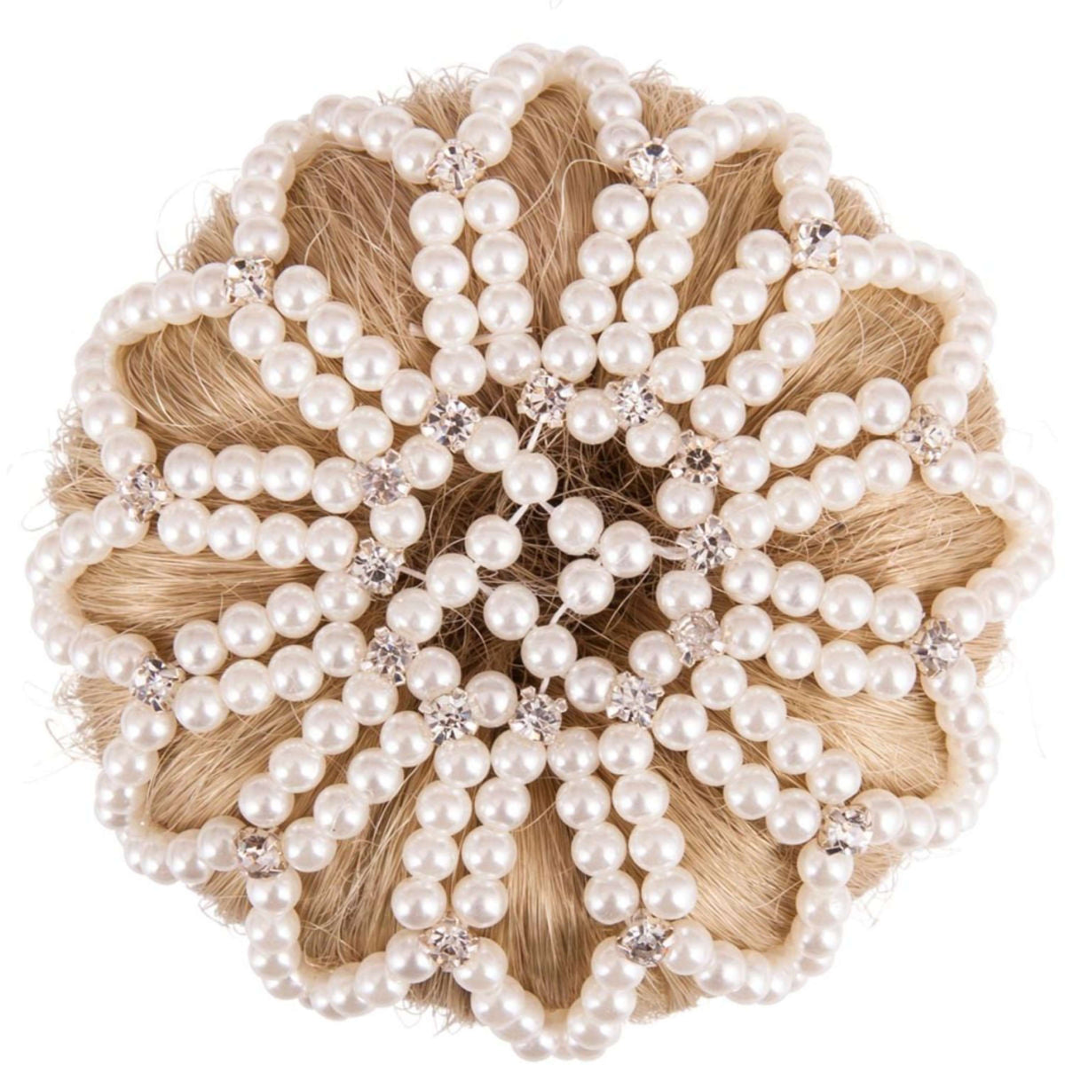 BR Rete per Capelli Pearl Diamond Bianco