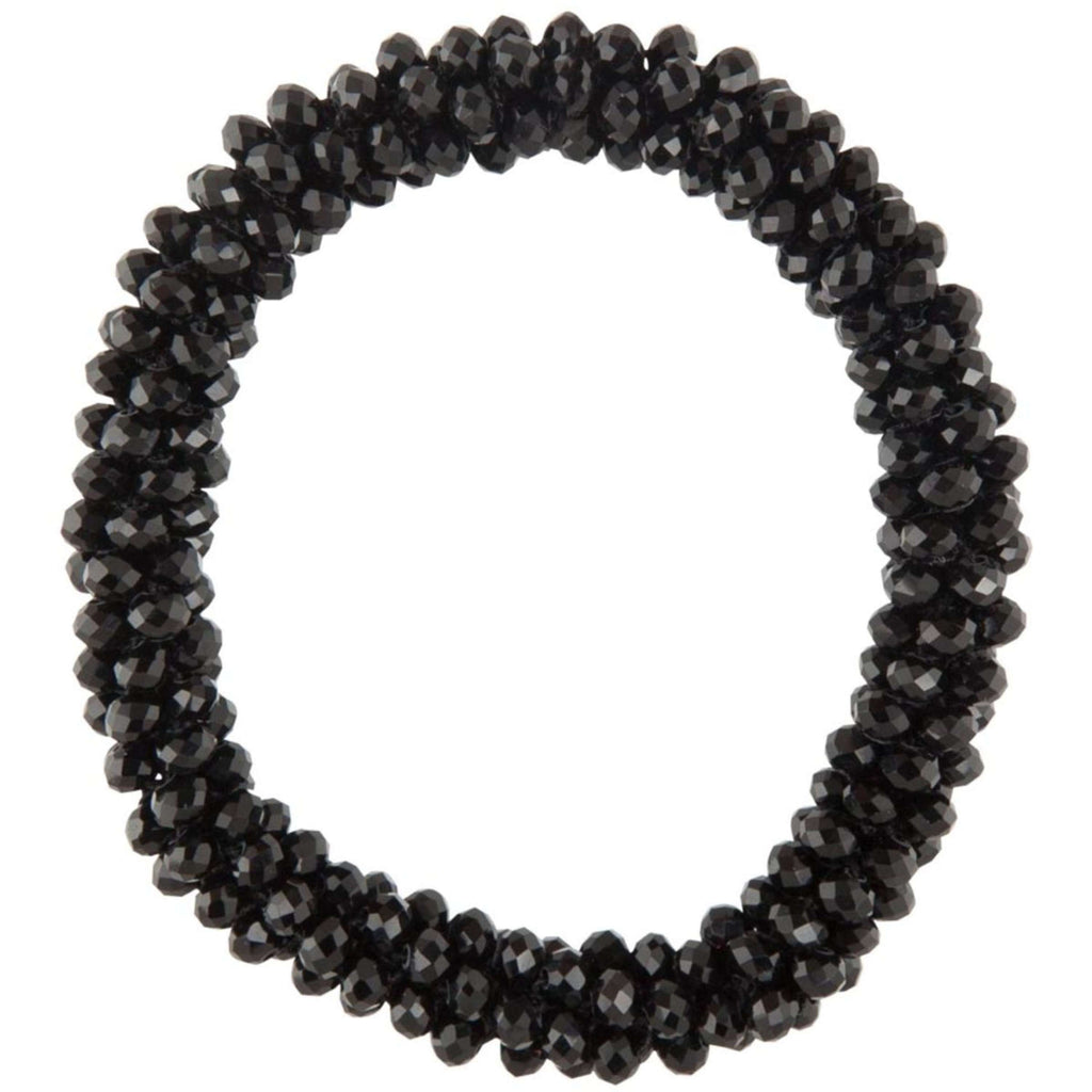 BR Elastico per Capelli Kiki Crystal Nero
