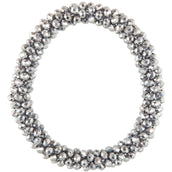 BR Elastico per Capelli Kiki Crystal Argento