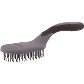 Premiere Spazzola per Coda Soft Grip Nero/Grigio