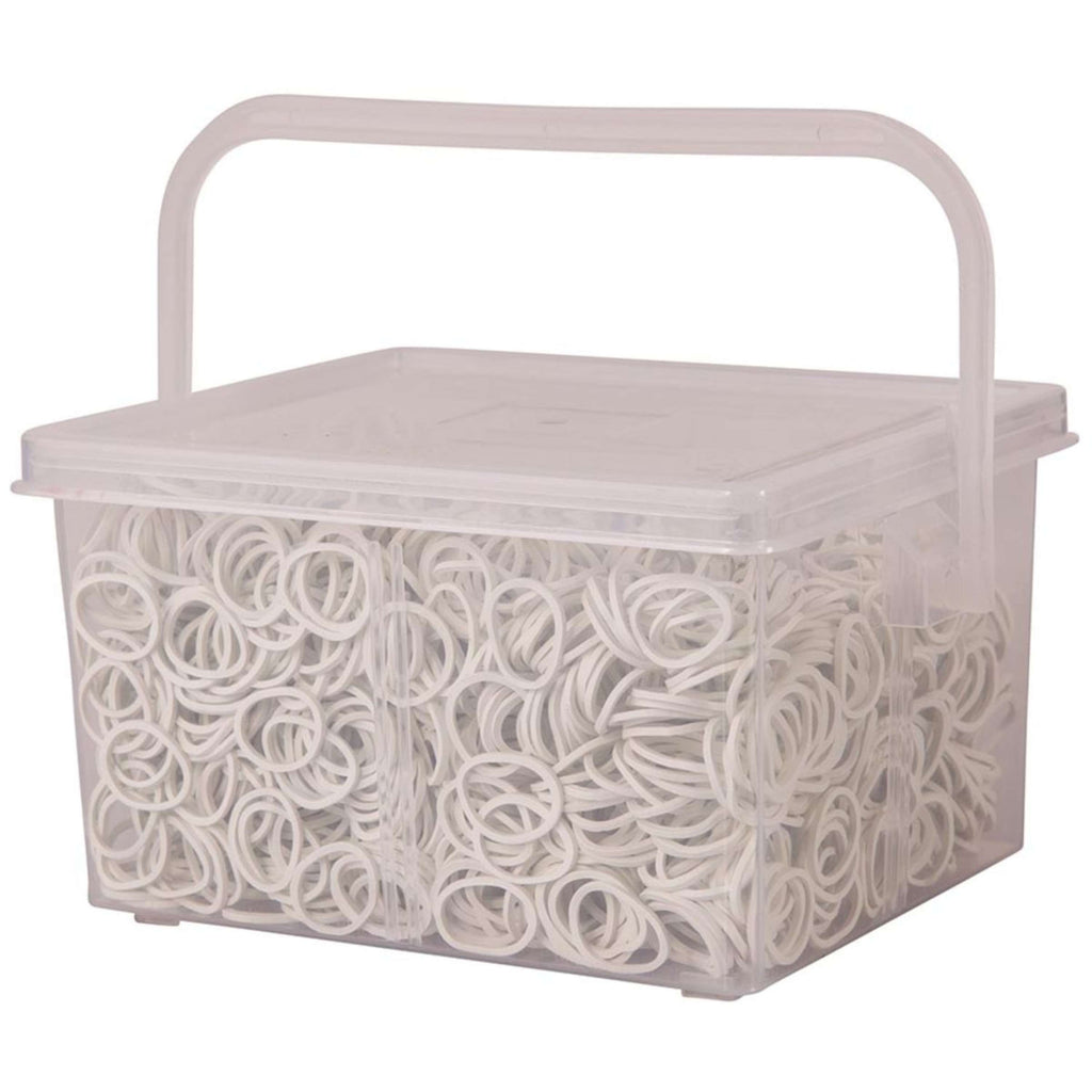 Premiere Elastici per Criniere Bianco