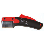 Solocomb Spazzola per Criniera Rosso/Nero