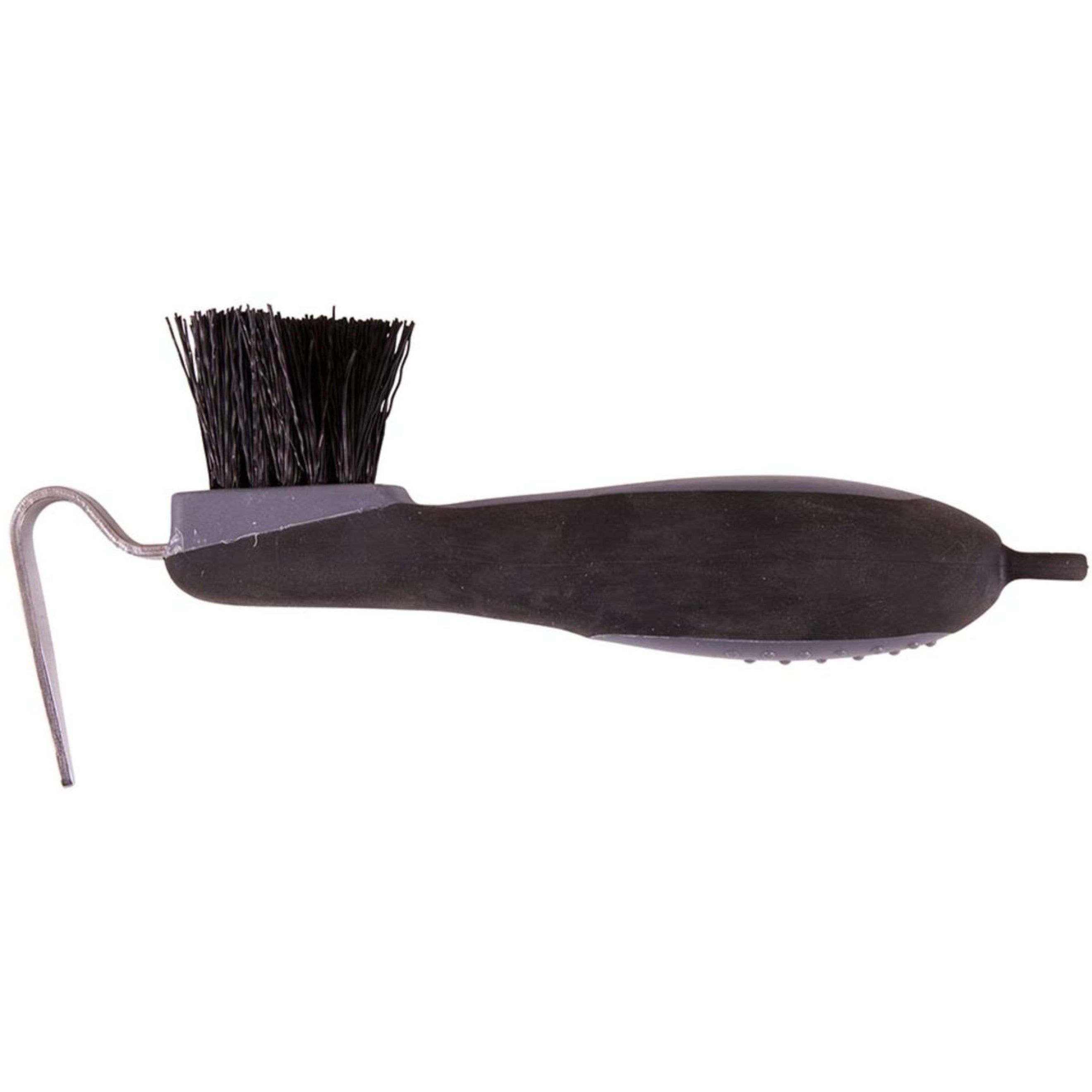 Premiere Raschietto per zoccoli/Spazzola Soft Grip Nero