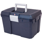 None Scatola per la Pulizia Carlo II con Coperchio e Inserto Midnight Blue