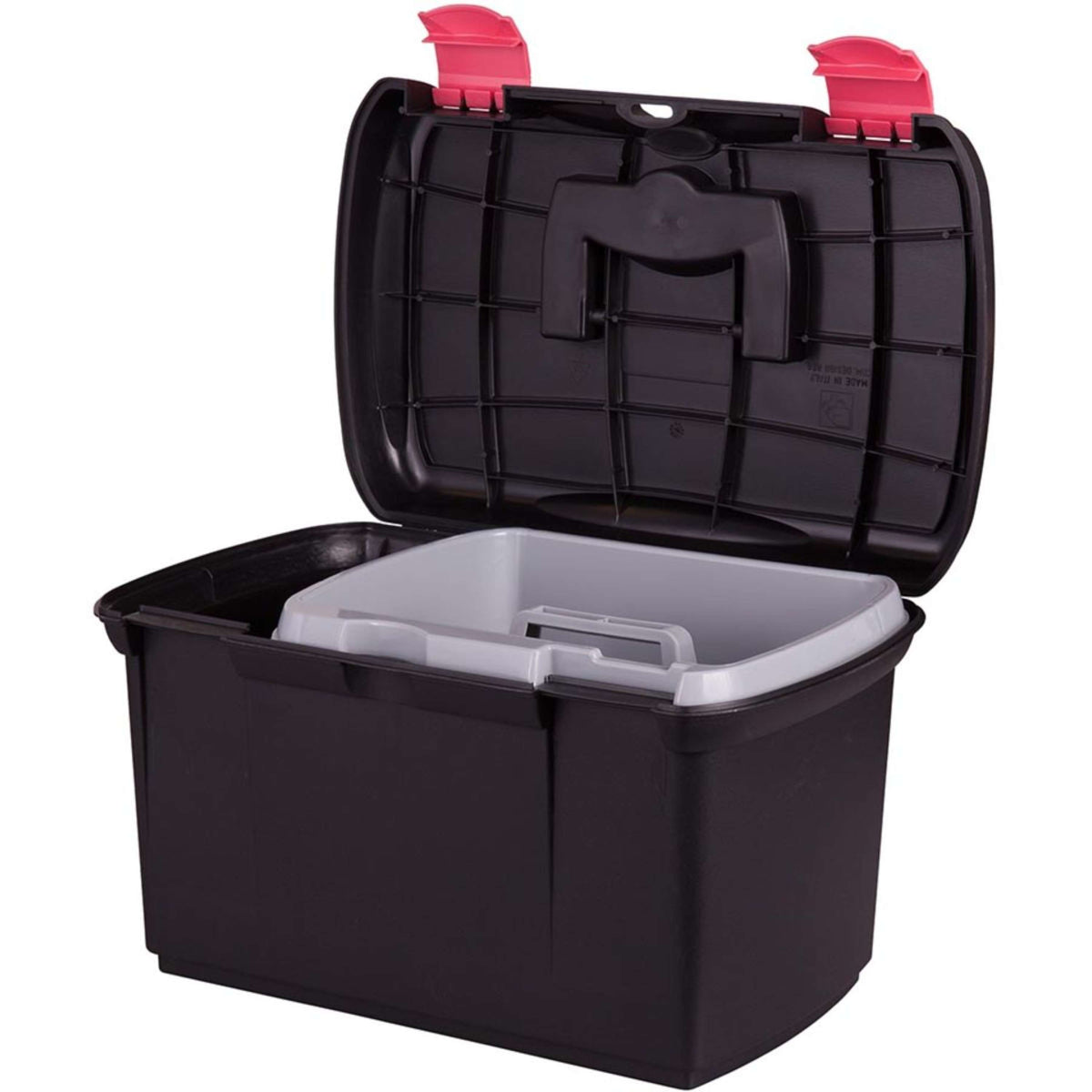 Agradi Scatola per la Pulizia Carlo Nero/Fucsia