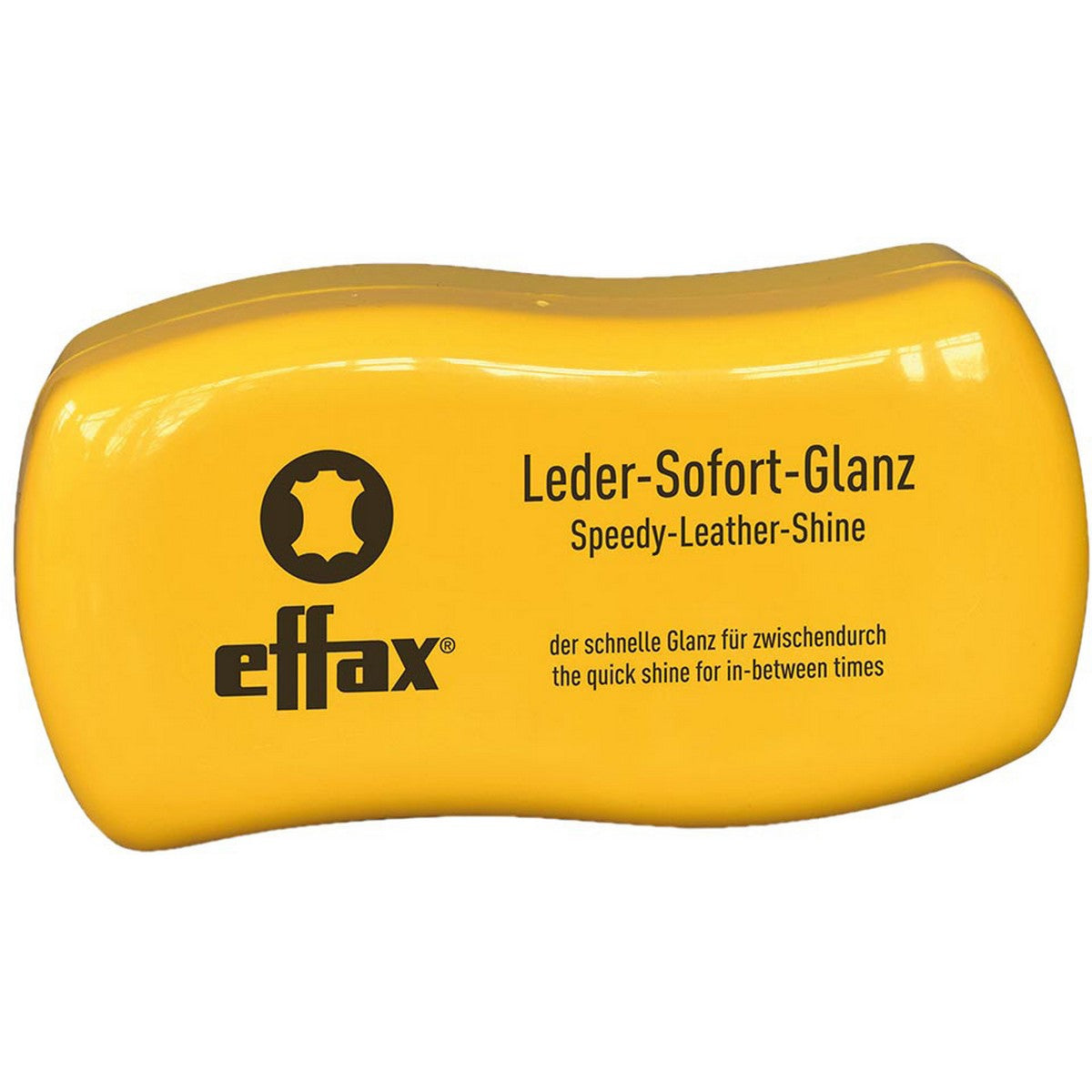 Effax Spugna per Lucidare la Pelle Speedy Shine