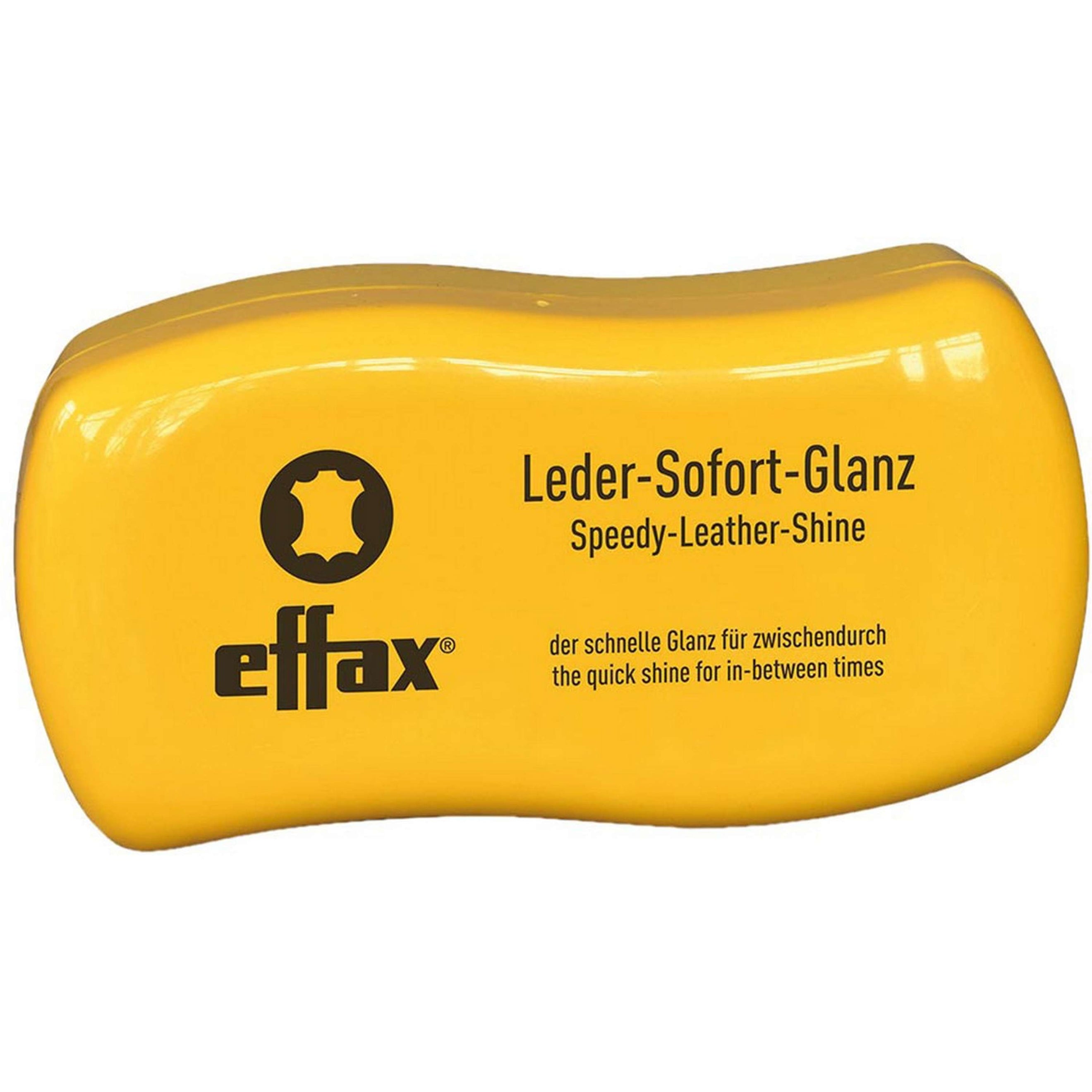 Effax Spugna per Lucidare la Pelle Speedy Shine