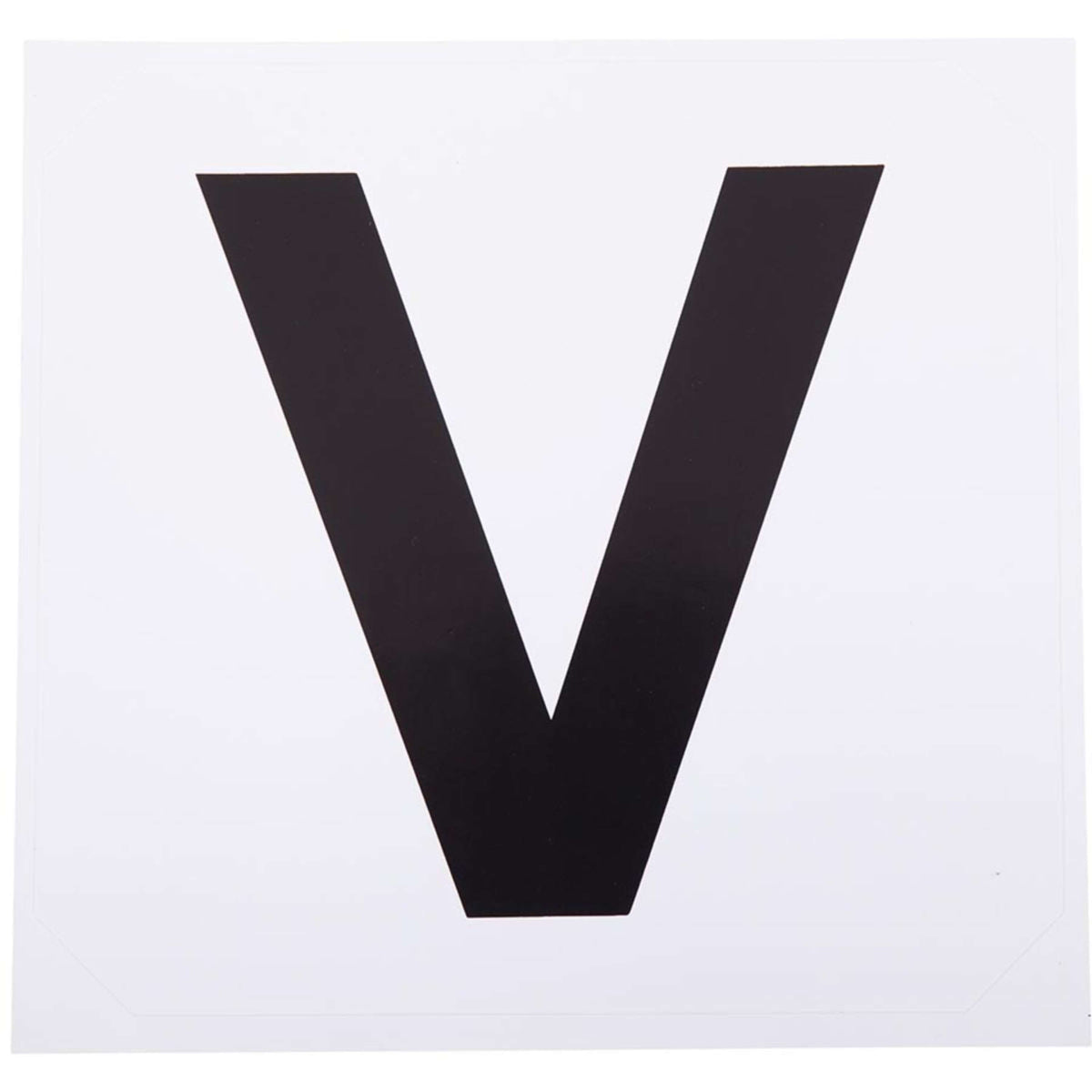 Premiere Adesivi per Lettere del Maneggio Bianco