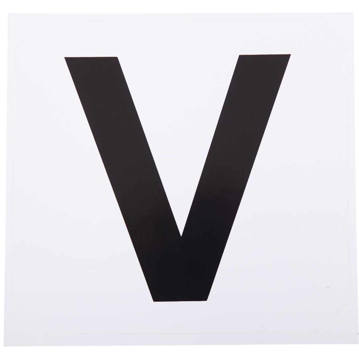 Premiere Adesivi per Lettere del Maneggio Bianco