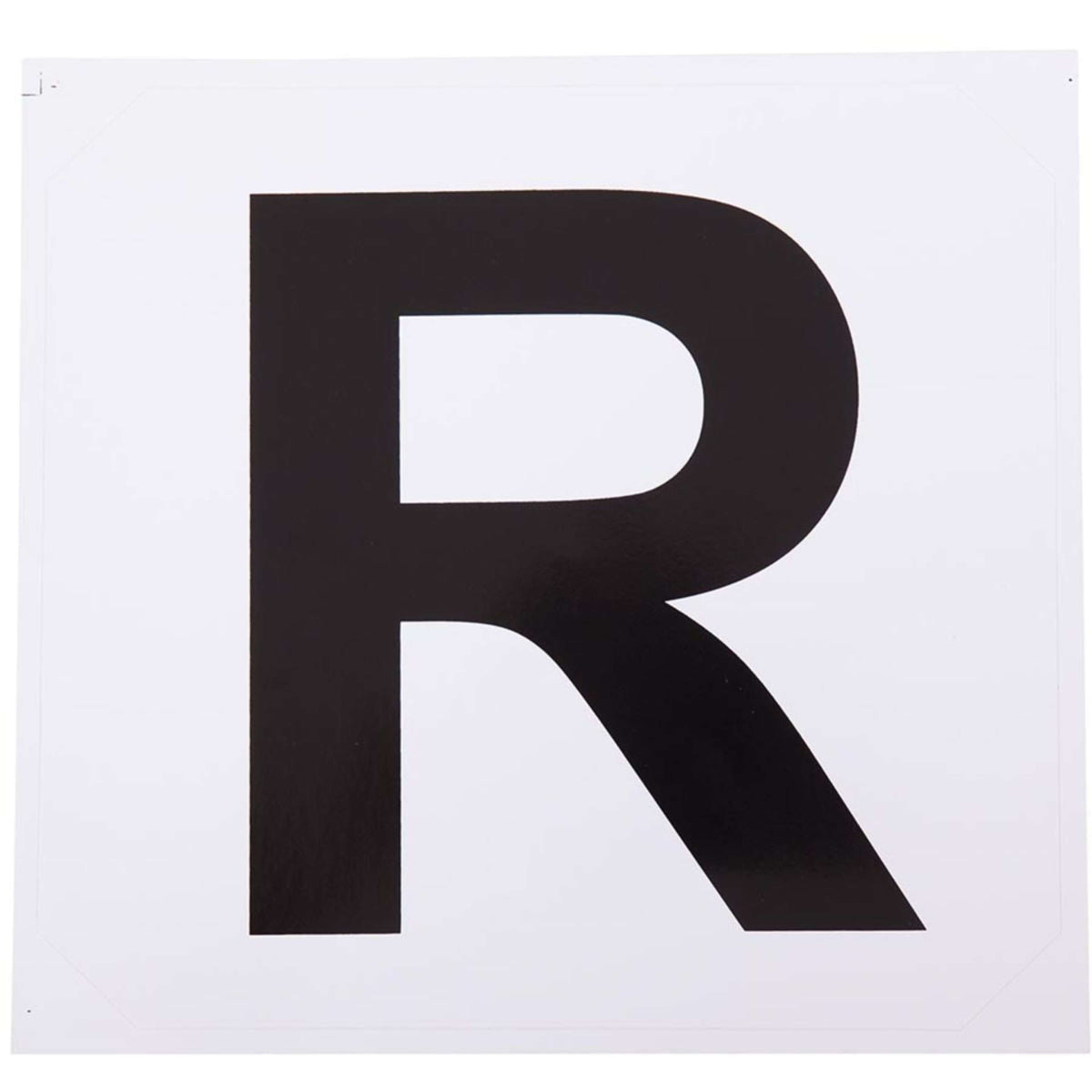 Premiere Adesivi per Lettere del Maneggio Bianco