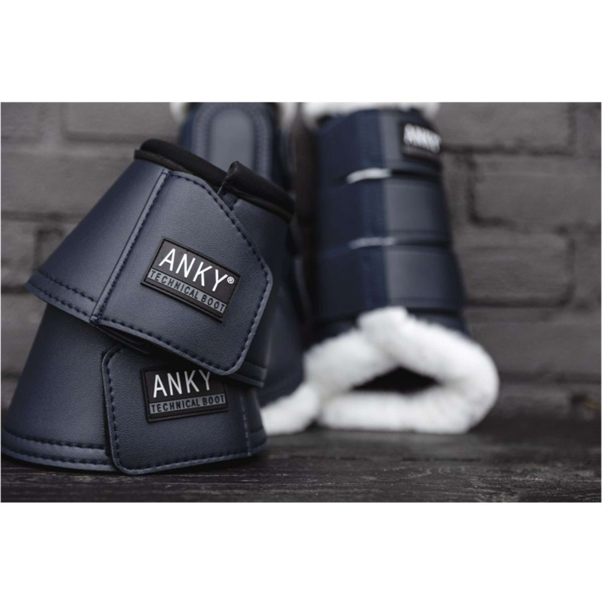 ANKY Stivaletti a Campana Dark Navy