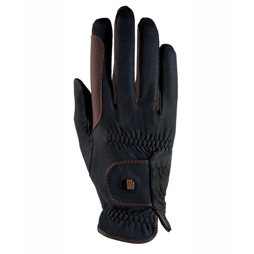 Roeckl Guanti da Equitazione Malta Nero/Moka