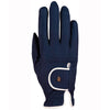 Roeckl Guanti da Equitazione Lona Roeck-Grip Lining Blu marino/bianco