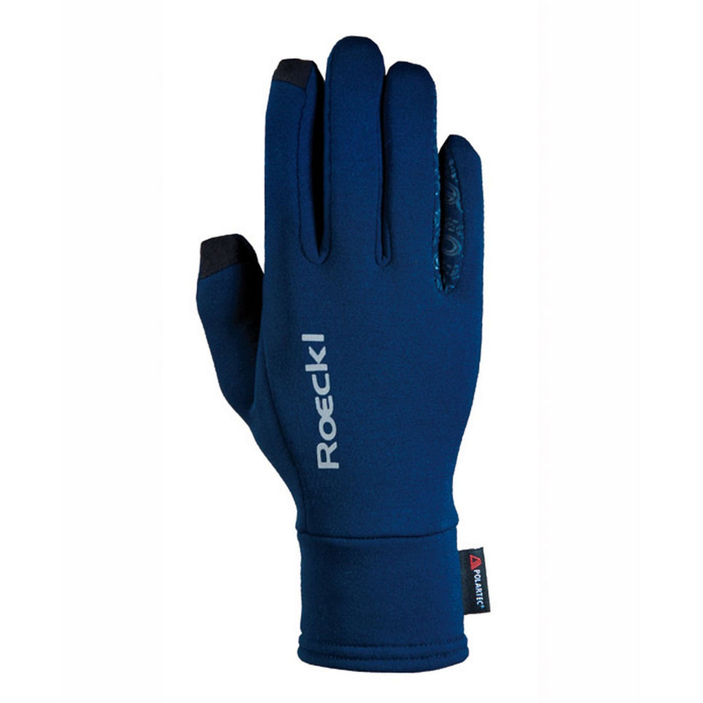 Roeckl Guanti da Equitazione Weldon Polartec Marine