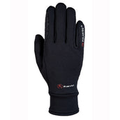 Roeckl Guanti da Equitazione Warwick Polartec Nero
