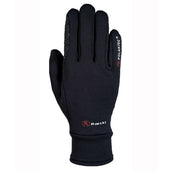 Roeckl Guanti da Equitazione Warwick Polartec Nero
