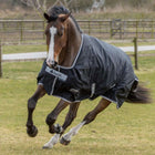 Bucas Anniversary Turnout Light Stay-Dry Black/Silver