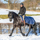 Bucas Riding Rug Blu marino/Argento